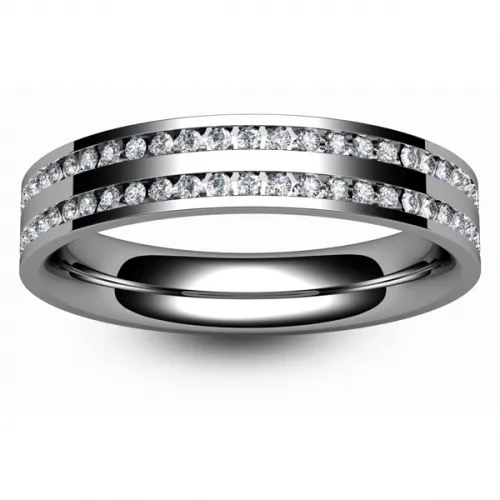 Full Channel Set Eternity Ring (TBC1020F) - All  Metals